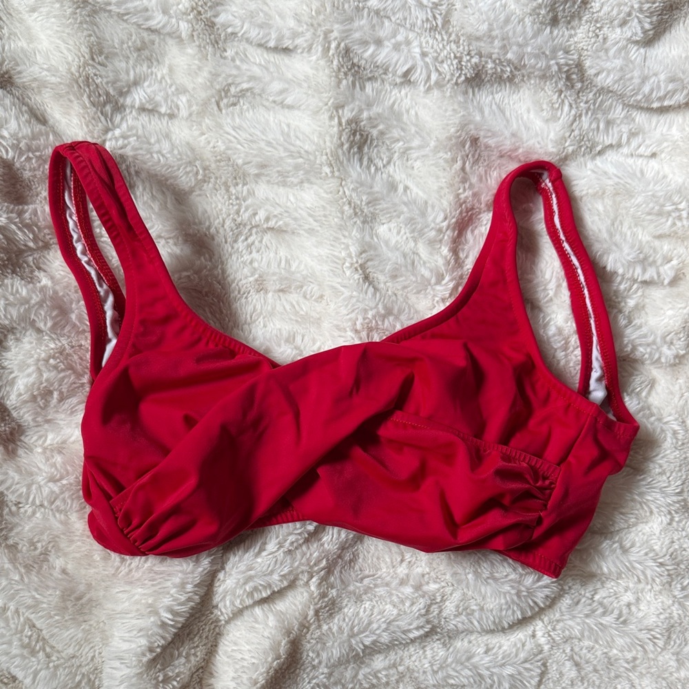 Women's Red swimsuit top